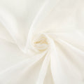 10 yards x 118" Flame Retardant (FR) Voile Sheer Fabric Roll/Bolt - Ivory - CV Linens