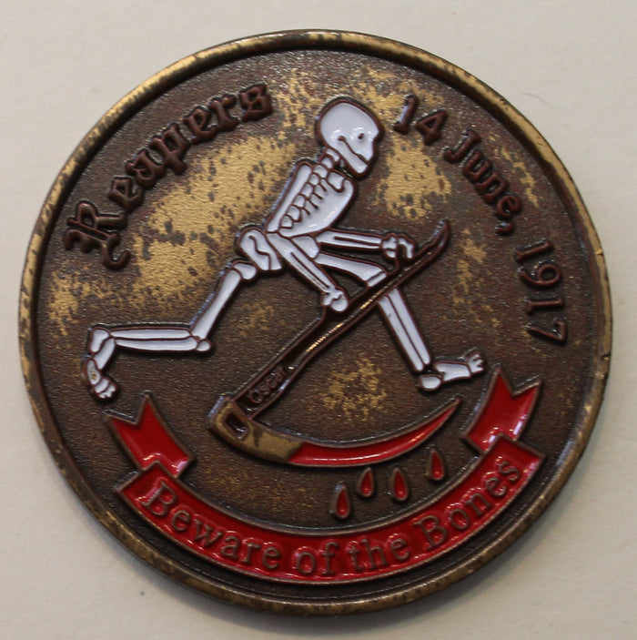 13th Bomb Squadron Reaper Dyess AFB, TX Air Force Challenge Coin