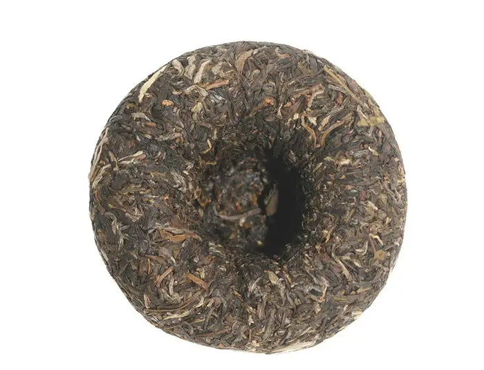 2015 XiaGuan "Nan Zhao Zhen Cang" (Valuable) Tuo 200g Puerh Raw Tea Sheng Cha - King Tea Mall