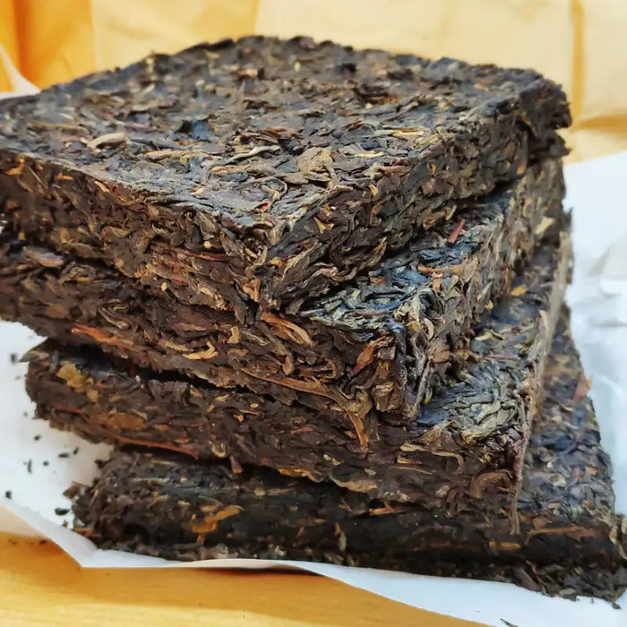 2016 XiaGuan "Lv Se Sheng Tai" (Green Organic) Brick 125g*4pcs Puerh Raw Tea Sheng Cha - King Tea Mall
