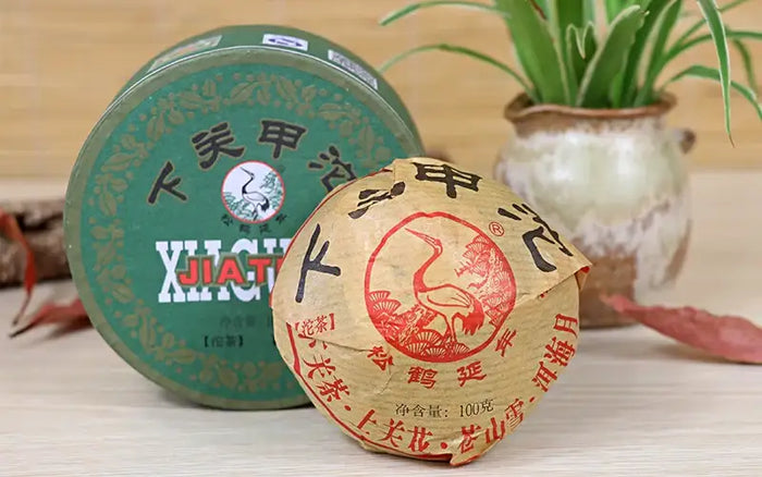 2017 XiaGuan "Jia Ji Tuo" (1st Grade) 100g  Puerh Raw Tea Sheng Cha - King Tea Mall