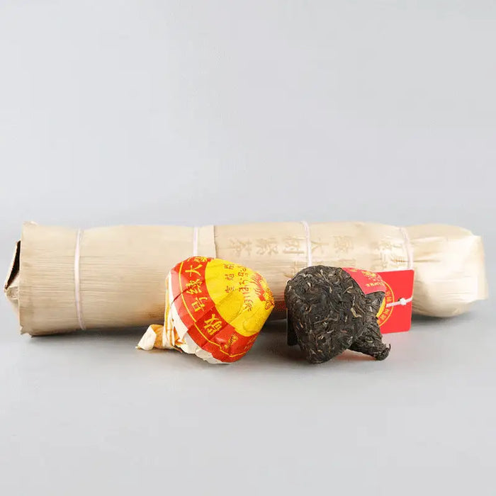 2017 XiaGuan "Lv Da Shu" (Big Green Tree) Tuo 150g Puerh Sheng Cha Raw Tea - King Tea Mall