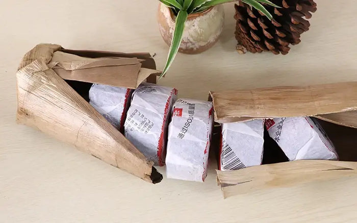 2017 XiaGuan "Mei Hua" (Plum) Cake 100g*5pcs Puerh Ripe Tea Shou Cha - King Tea Mall