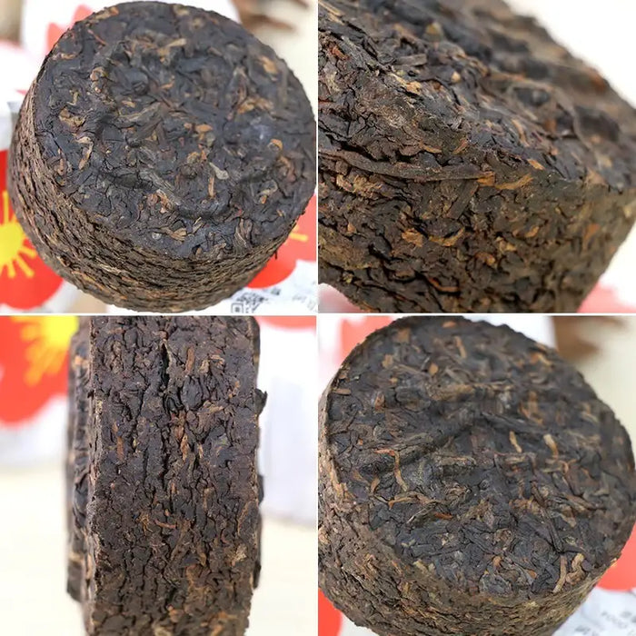 2017 XiaGuan "Mei Hua" (Plum) Cake 100g*5pcs Puerh Ripe Tea Shou Cha - King Tea Mall