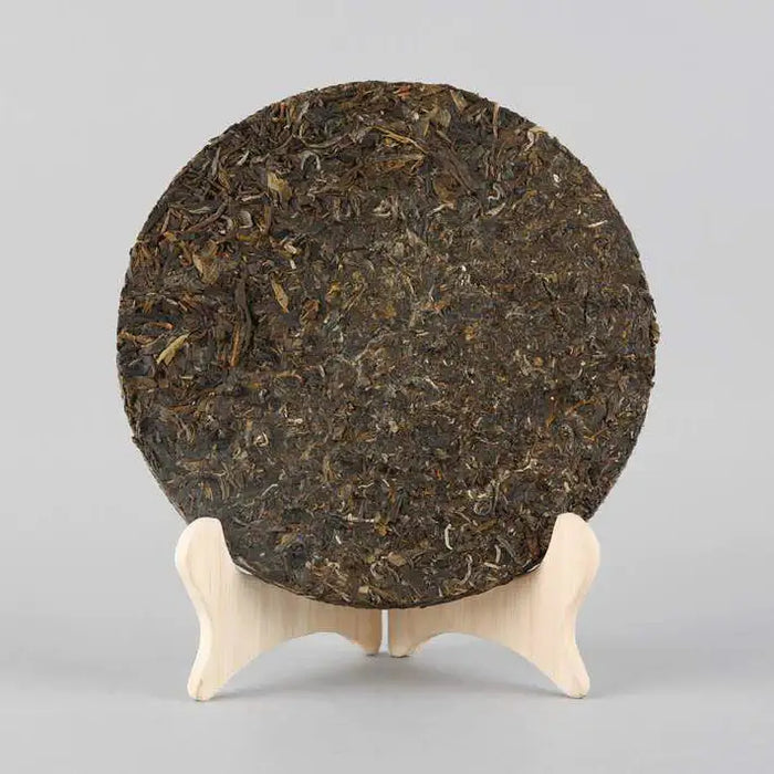 2017 XiaGuan "ShangPin JinSi DaXueShan" (Golden Ribbon Big Snow Mountain) Cake 357g Puerh Raw Tea Sheng Cha - King Tea Mall