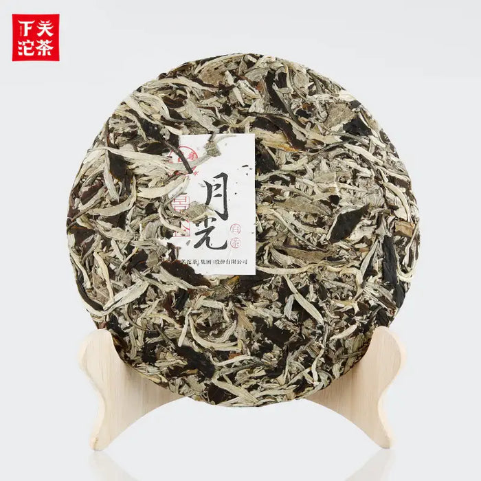 2017 XiaGuan "Yue Guang" (Moon Light) Cake 360g Bai Cha White Tea - King Tea Mall