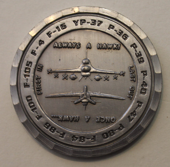 23rd Fighter Squadron F-16 Falcon Spangdahlem Germany Air Force Challenge Coin