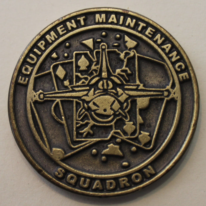 27th Equipment Maintenance Squadron Air Force Challenge Coin