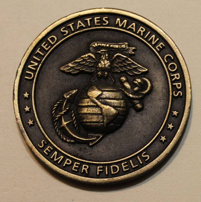 2nd Tank Battalion Ace In The Hole Marine Corps Challenge Coin
