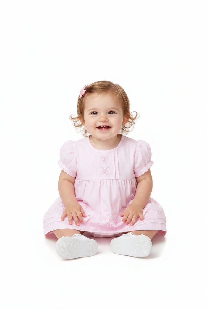 3pc Baby Girls Dress Set - Butterfly (9-24m) (PK6) F09177INF