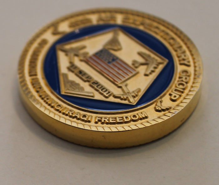 40th Air Expeditionary Group Op IRAQI FREEDOM & Op ENDURING FREEDOM Air Force Challenge Coin
