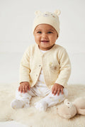 4pc Quilted Jacket Set - Elephant/Beige (PK6) (0-6m) N14733