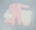 5pc Gift Set - Pink Teddy (0-9m) (PK6) N14774