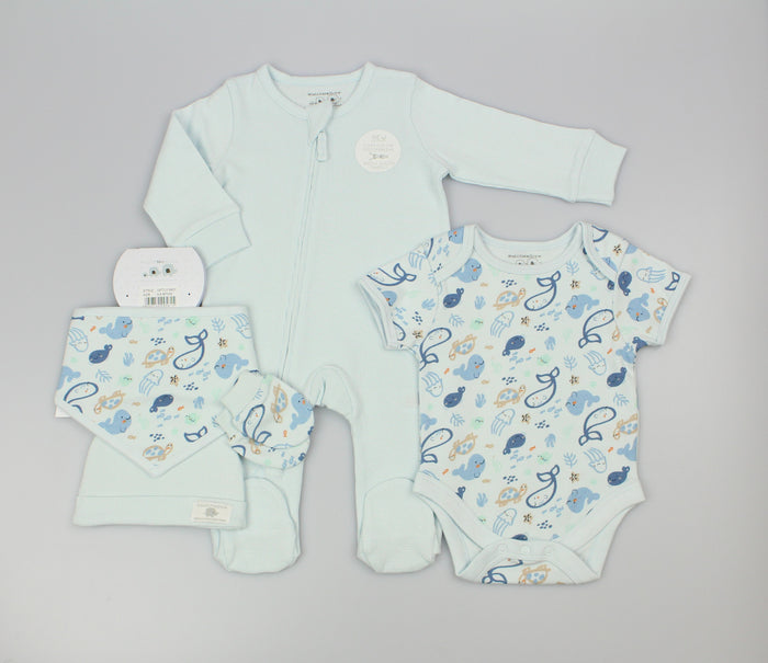 5pc Gift Set - Sea Creatures (0-9m) (PK6) J13907
