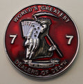 77th Expeditionary Fighter Squadron Op INHERENT RESOLVE Serial #003 Pilot: Cheese Air Force Challenge Coin
