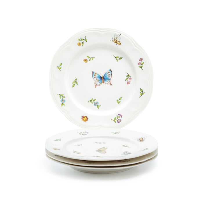 8" Summer Garden Fine Porcelain Dessert Plate
