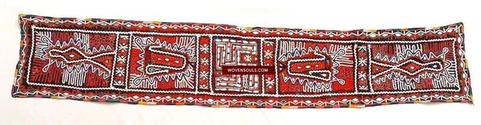 845 Vintage Rabari Panel-WOVENSOULS-Antique-Vintage-Textiles-Art-Decor