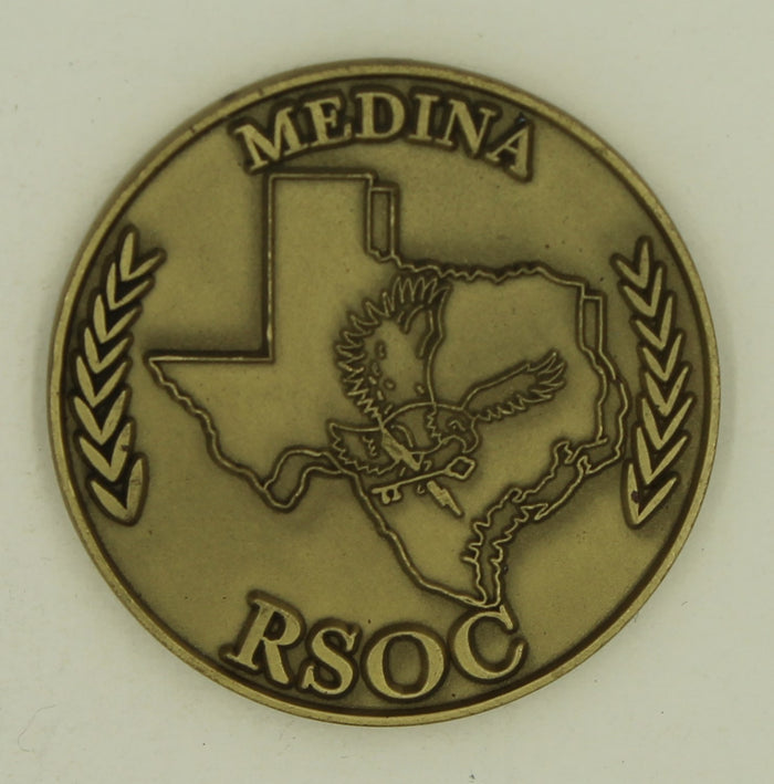 93rd Intel Sq Medina Regional SIGINT Security Center MRSOC/NSA Challenge Coin