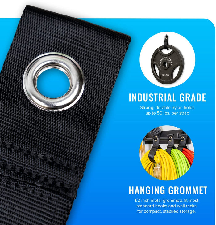 heavy duty velcro storage straps