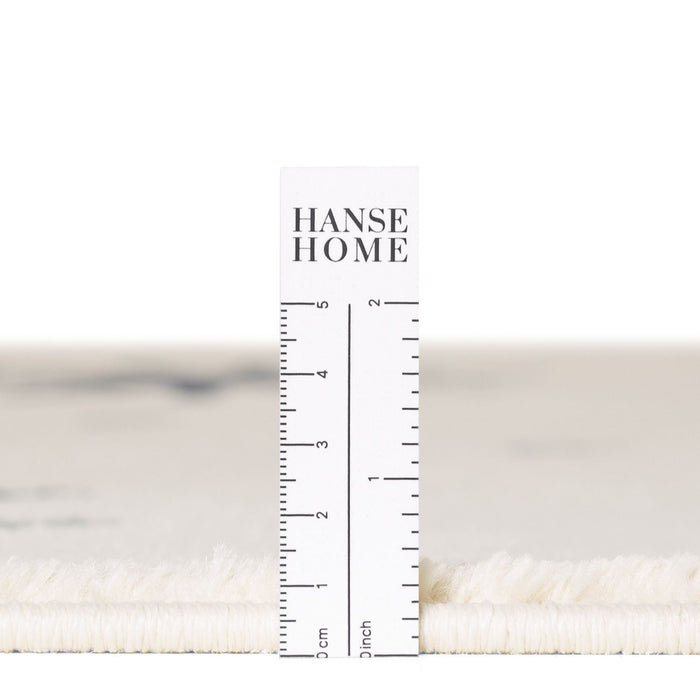 Hanse Home fabric swatch with a ruler for scale on a white background