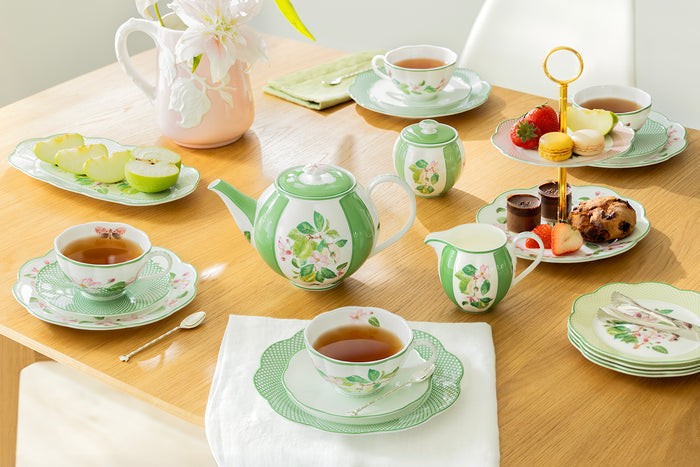 Apple Blossom Bone China Tea Set