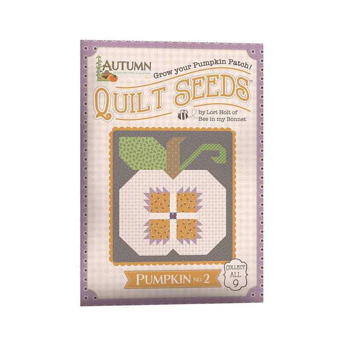 Autumn Quilt Seeds-Pumpkin No. 2 Quilt Pattern - Lori Holt