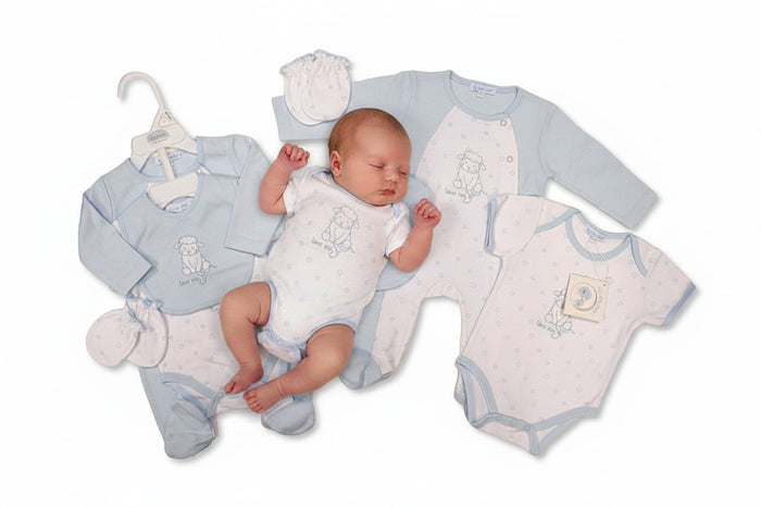 Baby Boys 4 Pieces Gift Set - Love Me (NB-6m) (PK6)  GP-25-1330S