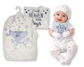 Baby Boys 8 pcs Layette Gift Set - Thank Heaven for Little Boys (PK6) (0-6m) GP-25-1362