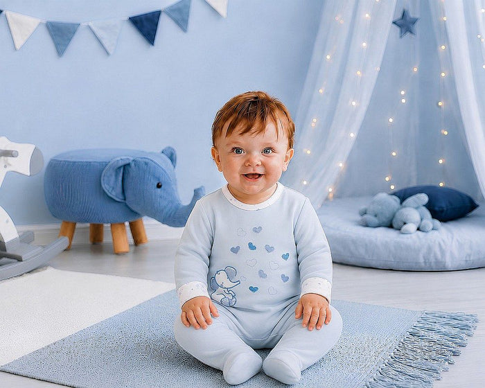 Baby Boys All in One - Elephant (PK6) (NB-6m) BIS-2020-2680