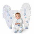 Baby Boys All-In-One with Hood - No 1 (NB-6m) (PK6)  BIS-2020-2642