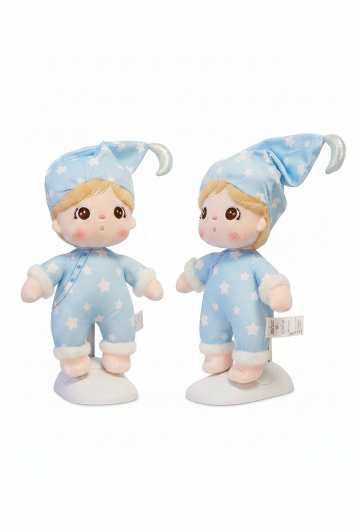 Baby Boys Soft Doll with Pink All-in One and Hat (32cm) (PK6) GP-25-1324