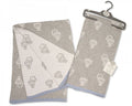 Baby Cotton Shawl - Balloon - Sky (70x90cm) (PK1) BW-110-405s