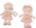 Baby Girl Soft Doll with Pink Dress and Flower Embroidery (32cm) (PK6) GP-25-1320