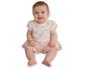 Baby Girls 2 pcs Shorts Set with Pockets and Floral Print (NB-9m) (PK6) - BIS-2120-6412