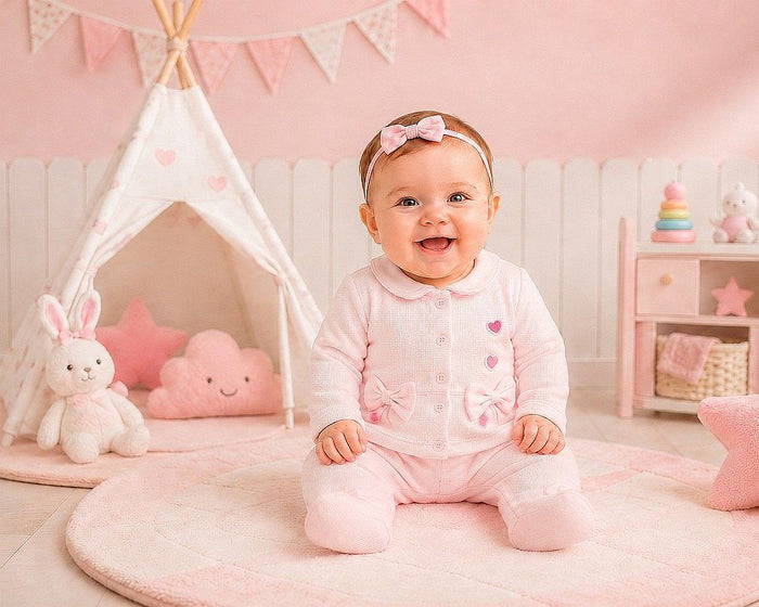 Baby Girls 3 pcs Set - Little Princess (PK6) (NB-6m) BIS-2020-2686