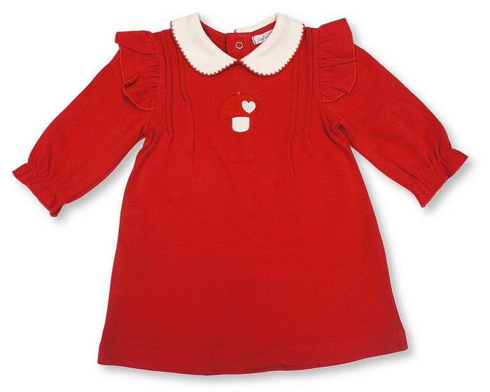 Baby Girls Dress - Mushroom (NB-6m) (PK6) - BIS-2020-2720