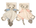 Baby Panda Comforter with Teethers and Rattle (24x24cm) (PK6) GP-25-1120