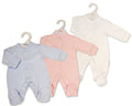 Baby Sleepsuit Plain - Sizes Tiny Baby & Newborn (TinyBaby & NB) (PK6) Bw-0503-0611-Hen