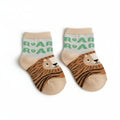 Baby Unisex 3 Pack Cotton Rich Ankle Socks - Lion  (0-5.5) (PK12) 44B1010