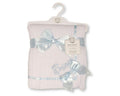 Baby Wrap with Bow and Lace - Prince (PK1) (75x90cm) BW-112-2034