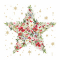 Beautiful Christmas Star • Lunch Napkins