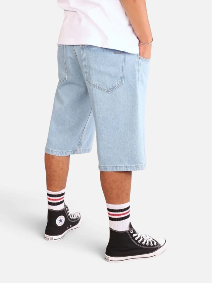 Bermuda NTF Jean Oversize Iago Azul