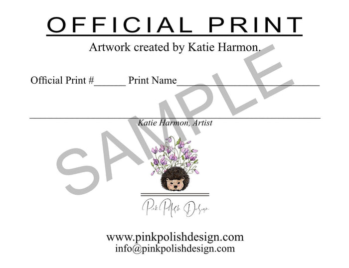 PinkPolish Design Art Prints "Best Dog"  Watercolor Painting: Art Print