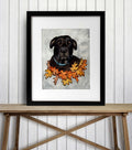 PinkPolish Design Art Prints "Big Buddy"  Watercolor Painting: Art Print
