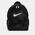 Front view of the Nike Big Kids' Faux Fur Backpack.