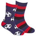 Boys 2pk Boxed Terry Slipper Socks - (PK6) (6-3.5) 42B830
