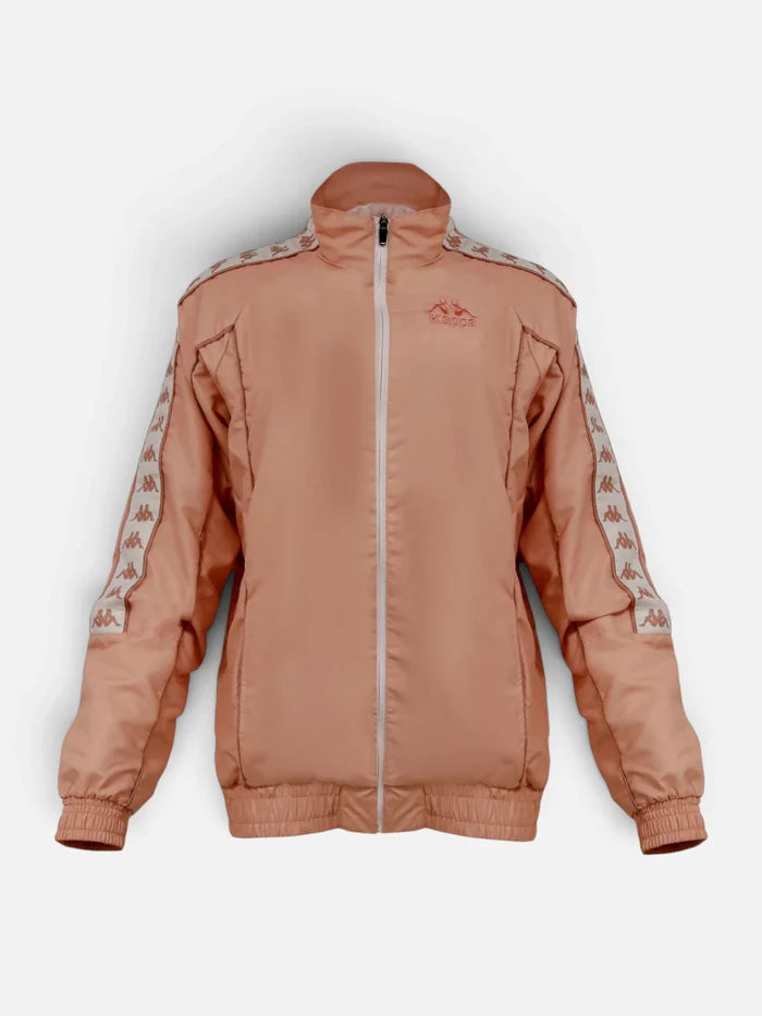 Campera Kappa 222 Banda Jacket Mujer Rosa