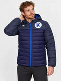 Campera Kappa Lamezio Futbol Negro Violet — vista principal