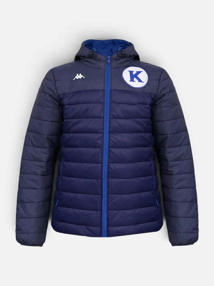 Campera Kappa Lamezio Futbol Negro Violet