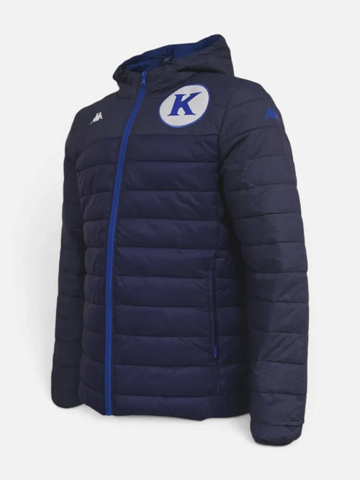 Campera Kappa Lamezio Futbol Negro Violet